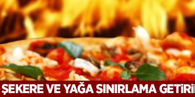 Tuza, şekere ve yağa sınırlama getirilecek