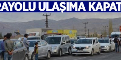 Doğubayazıt-Çaldıran karayolu ulaşıma kapatıldı