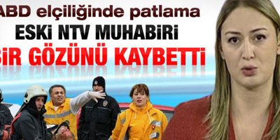 Elçilikteki patlamada yaralanan kadın gazeteci