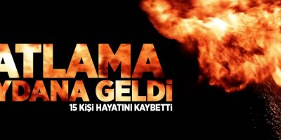 Yola döşenen patlayıcı infilak etti: 15 ölü