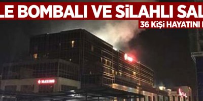 Otele bombalı ve silahlı saldırı, 36 ölü