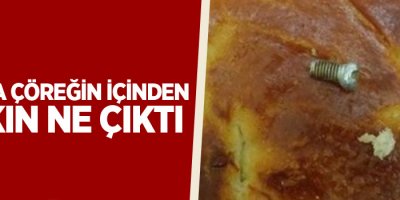 Van'da çöreğin içinden bakın ne çıktı