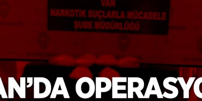 Van'da operasyon