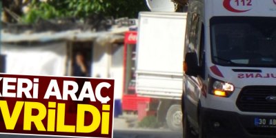 Hakkari’de askeri araç devrildi