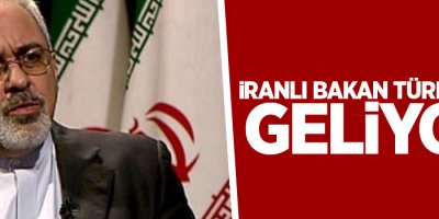 İranlı bakan Türkiye'ye geliyor