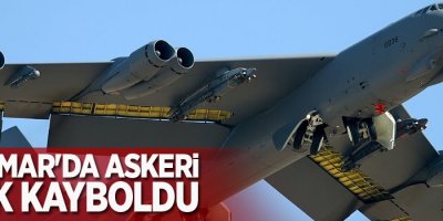 Myanmar'da askeri uçak kayboldu