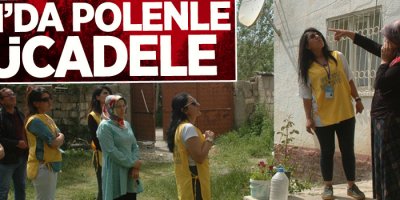 Van’da polenle mücadele