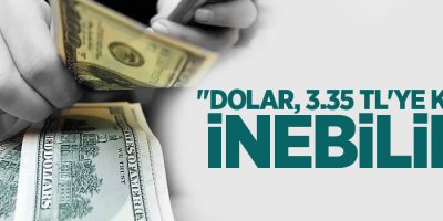 'Dolar, 3.35 TL'ye kadar inebilir'
