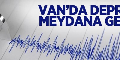 Van’da 3.5 büyüklüğünde deprem oldu