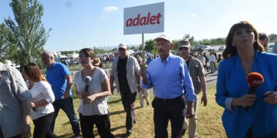 CHP'nin 'Adalet Yürüyüşü' 2'inci gününde başladı