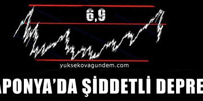 Japonya'da şiddetli deprem