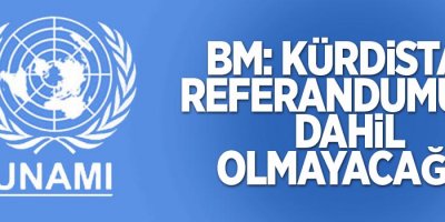 BM: Kürdistan referandumuna dahil olmayacağız