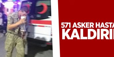 571 asker zehirlenme şüphesiyle hastaneye kaldırıldı