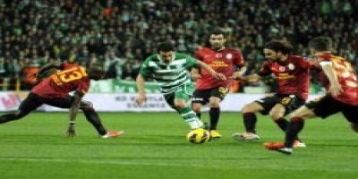 Galatasaray Bursaspor ile berabere kaldı
