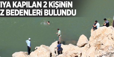 Akıntıya kapılan 2 kişinin cansız bedenlerine ulaşıldı