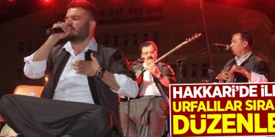 Hakkari’de ilk defa Urfalılar sıra gecesi düzenlendi