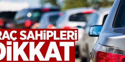 Standartlara uymayan plakalar muayeneden geçemeyecek