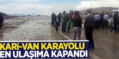 Hakkari-Van karayolu selden ulaşıma kapandı