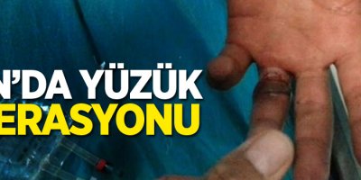 Van'da yüzük operasyonu