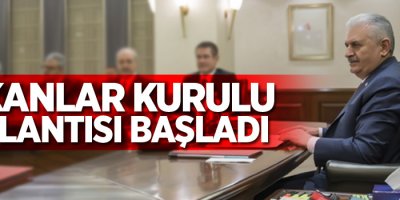 Bakanlar Kurulu toplantısı başladı