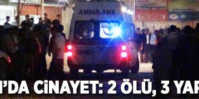 Van'da cinayet: 2 ölü, 3 yaralı