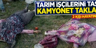 Tarım işçilerini taşıyan kamyonet takla attı: 2 ölü, 7 yaralı
