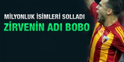 Bobo gol krallığında zirveye yerleşti