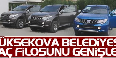 Yüksekova Belediyesi Araç Filosunu Genişletti