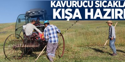 Kavurucu sıcaklarda kışa hazırlık