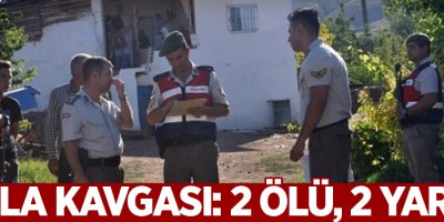Tarla kavgası kanlı bitti: 2 ölü, 2 yaralı
