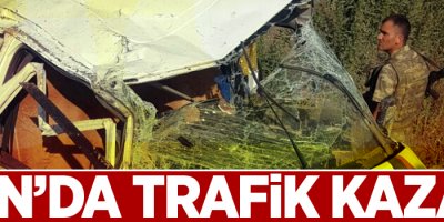Van'da minibüs takla attı: 2 ölü, 4 yaralı