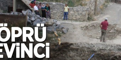 Berçelan Mahallesi’nde köprü sevinci