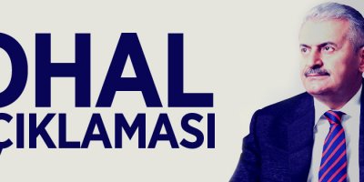 Başbakan'dan flaş OHAL açıklaması