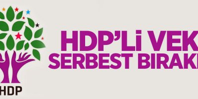 HDP'li vekil serbest bırakıldı