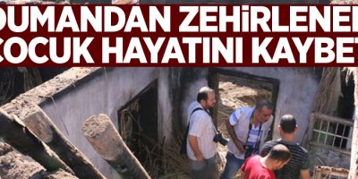 3 çocuk dumandan zehirlenerek hayatını kaybetti