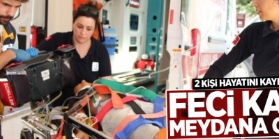 Traktör devrildi: 2 ölü, 8 yaralı