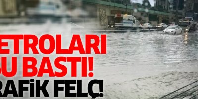 İstanbul'da sağanak yağış etkili oluyor