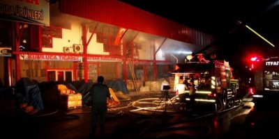 Gaziantep'te milyon liralık yangın