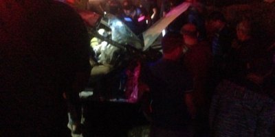 Balıkesir'de kaza: 2 ölü, 1 yaralı