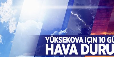 Yüksekova için 10 günlük hava durumu