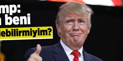 Trump: Ben beni affedebilir miyim?