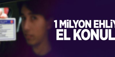 1.2 milyon ehliyete el konuldu