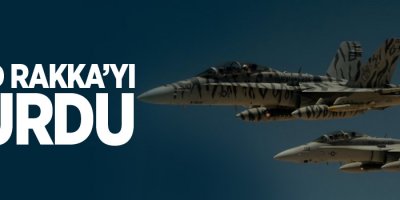 Esad Rakka'yı vurdu