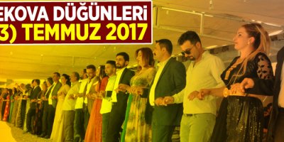 Yüksekova Düğünleri (22-23) Temmuz 2017
