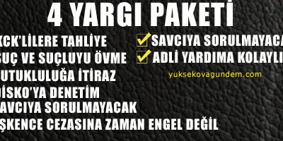 Birçok kişiye tahliye yolu açılıyor