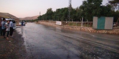 Mardin’de içme suyu şebekesi patladı