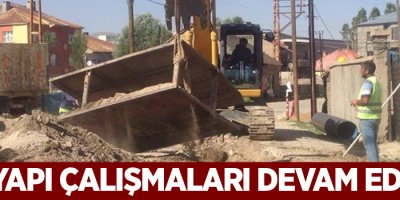 Yüksekova’da Alt Yapı Çalışmaları Devam Ediyor