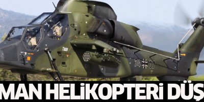 Mali’de Alman askeri helikopteri düştü