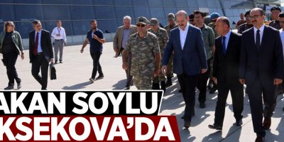 Bakan Soylu Yüksekova’da