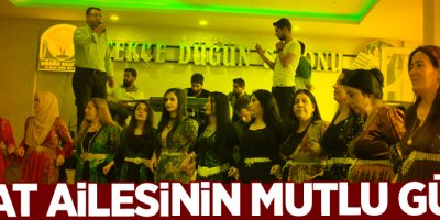 Fırat ailesinin mutlu günü